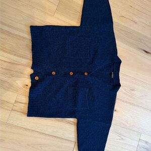 Atelier Delphine Amelia Cardigan in Navy-S